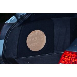 Kutija za subwoofer u prtljažniku Audi A6 C6 Avant 2005-2011.