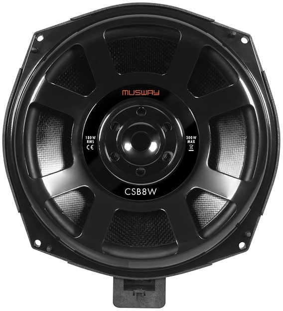 Visokokvalitetni car audio zvučnik MUSWAY CSB8W za automobile.