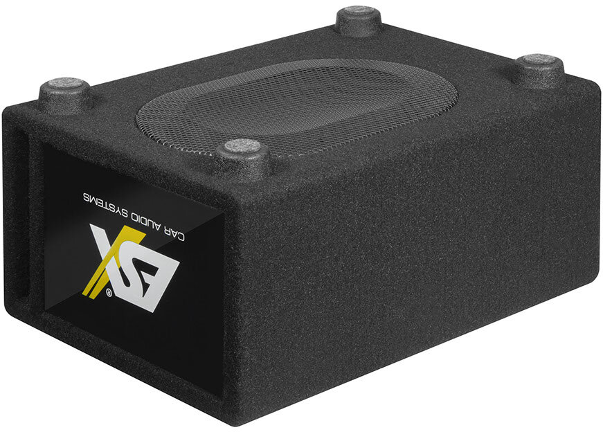 ESX DBX200Q subwoofer u kutiji za snažan bass.