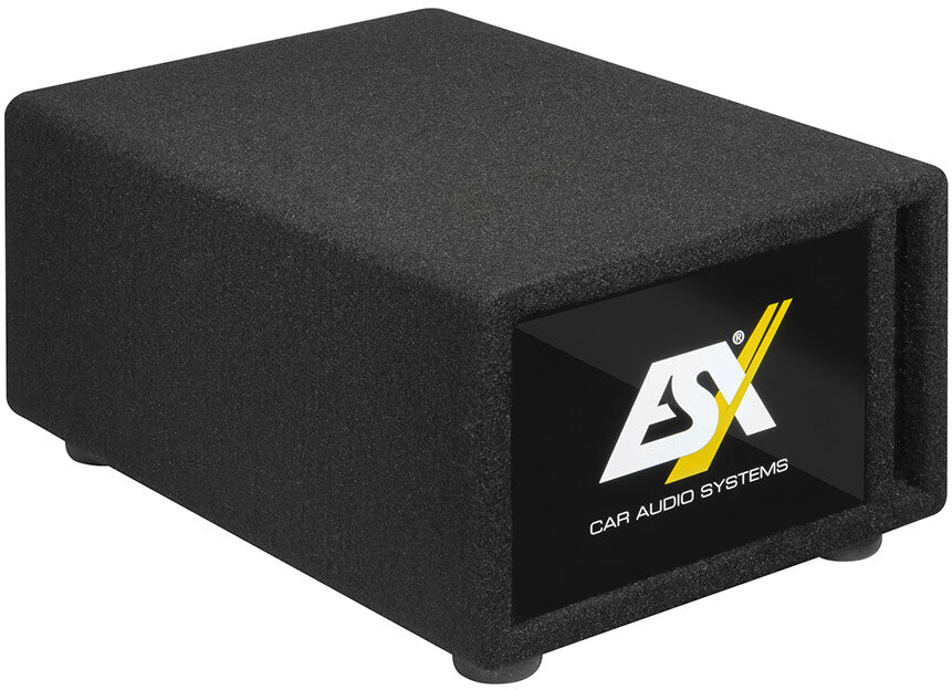 ESX DBX200Q subwoofer u kutiji za vrhunski zvuk.