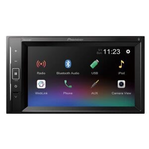 Autoradio Pioneer DMH-A240BT s Bluetooth i USB za vozila.