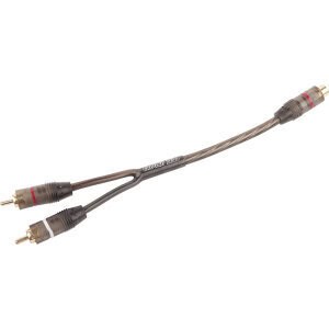 RCA Y kabel Ground Zero GZCY 30X za audio signale, visokokvalitetni priključci.