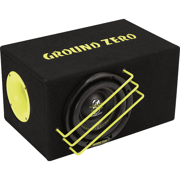 Ground Zero subwoofer box za auto zvučni sustav.