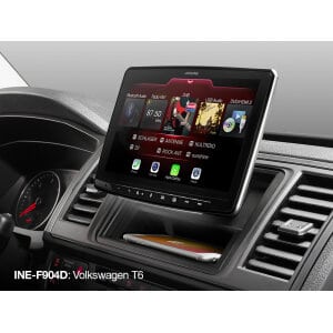 Multimedijska jedinica Alpine INE-F904DC s navigacijom za Volkswagen T6.