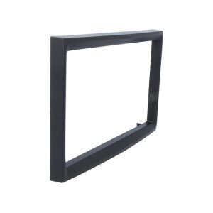 Maska za Citroen C2 2003-2009, 2-DIN crna, za ugradnju audio sustava.