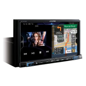 Multimedijska navigacijska jedinica Alpine INE-W720D za automobile.