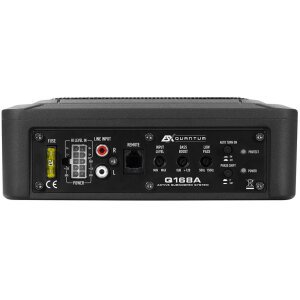 Aktivni subwoofer Q168A za auto zvukove, visokokvalitetno pojačalo i duboki bass za vrhunski doživlj.