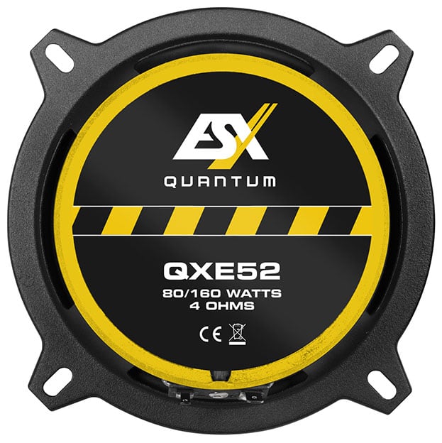Automobilski zvučnik Quantum QXE52, visokowattski, za vrhunski zvuk.