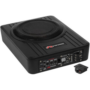 Auto subwoofer pojačalo za snažan i čist zvuk u vozilu.