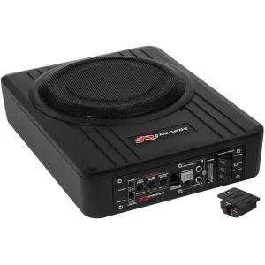 Auto subwoofer pojačalo za snažan i čist zvuk u vozilu.