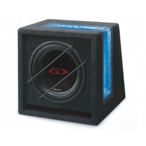 Subwoofer u kutiji za snažan zvuk u automobilu.