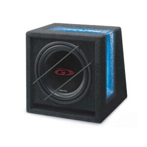 Auto subwoofer zvučnik za duboki bas.