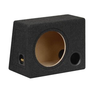 Čvrsta kutija za subwoofer od 25cm s bassrefleksom, idealna za snažan bass.