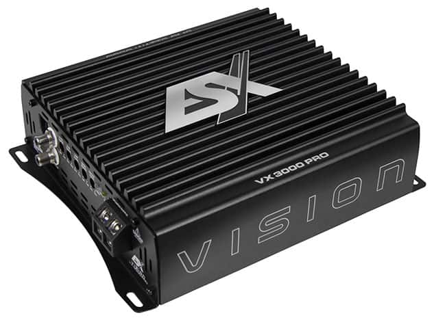 ESX VX3000 PRO auto pojačalo za snažan i čist zvuk u vozilu.