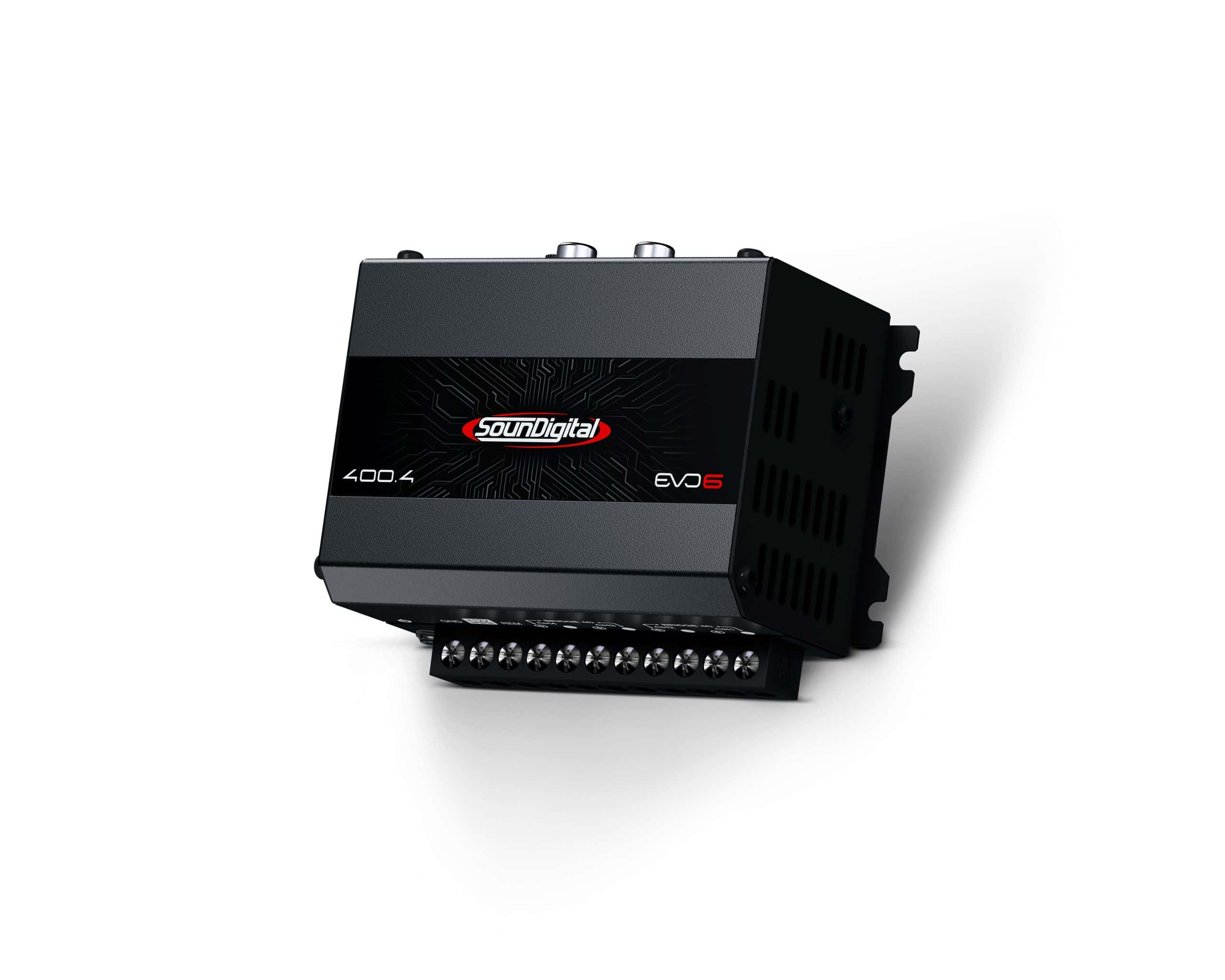 Autopojačalo Soundigital SD400.4 EVO6 za snažne auto zvučnike.