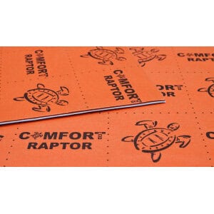 Izolacijski materijal COMFORT MAT RAPTOR 4 mm za zvučnu i toplinsku izolaciju.