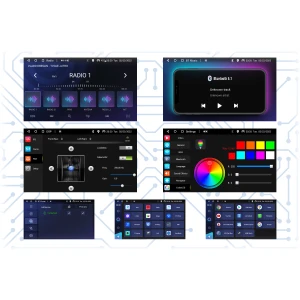Android autoradio za Audi TT Mk2, 9-inčni ekran, 4GB RAM, 64GB memorije, s modernim multimedijskim f.
