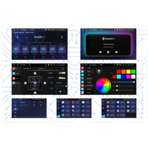 Android autoradio za Mercedes ML i GL-Class, 9-inčni ekran, 2GB RAM, 32GB memorije, Bluetooth, navig.