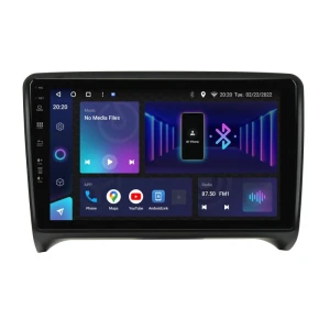 Android autoradio za Audi TT Mk2, 9-inčni ekran, 2GB RAM, 32GB memorije, multimedijski sustav.