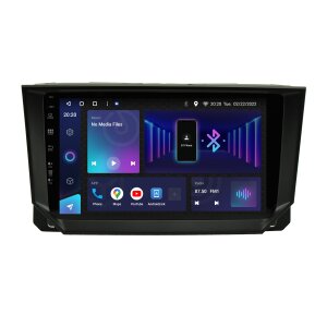 Android autoradio za Seat Ibiza, 9-inčni ekran, 2GB RAM, 32GB memorije, moderni multimedijski sustav.