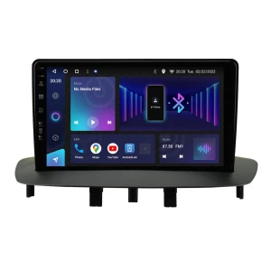 Android autoradio za Renault Megane 3, 9-inčni ekran, 8GB RAM, 128GB memorije, moderni multimedijski.