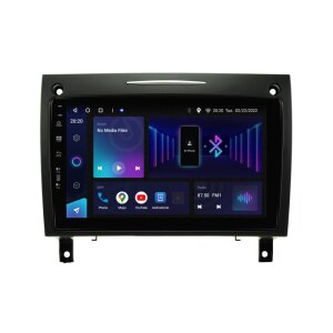 Android autoradio za Mercedes SLK-Class, 9-inčni ekran, 4GB RAM, 64GB memorije.