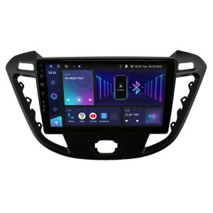 Android autoradio za Ford Transit Custom, 9" ekran, 4GB RAM, 64GB memorije, navigacija i multimedija.