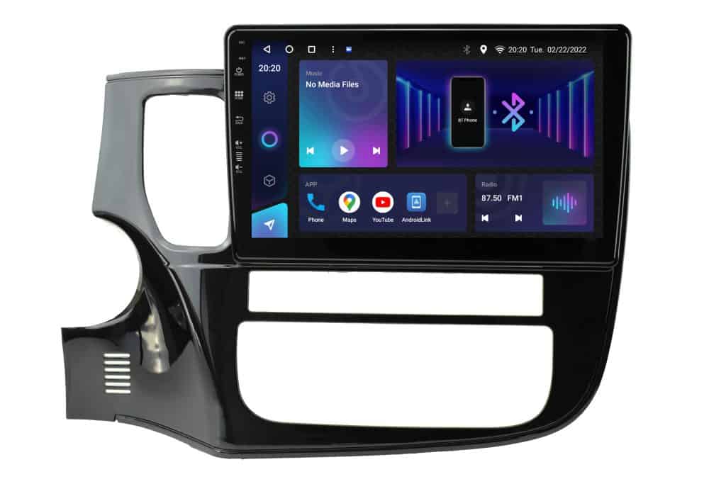 Android autoradio za Mitsubishi Outlander, 10-inčni ekran, 8GB RAM, 128GB memorije.