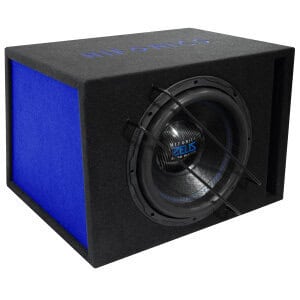 Hifonics ZSPL12R subwoofer u kutiji za snažan bass i vrhunski zvuk.