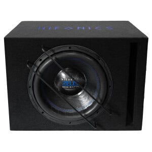 Hifonics ZSPL12R subwoofer u kutiji za snažno bass iskustvo.