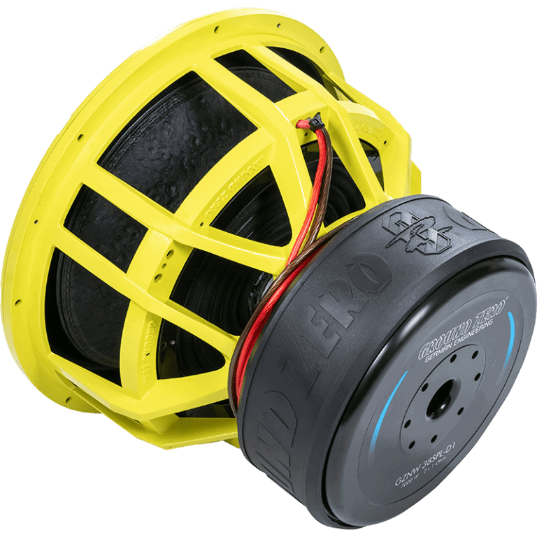 Ground Zero GZNW 38SPL-D2 subwoofer za snažno bas zvuk i vrhunske performanse.