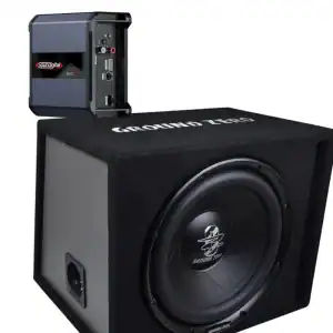 Bass komplet SounDigital SD400.2 EVO5.0 i Ground Zero GZIB 30BR za snažan zvuk.