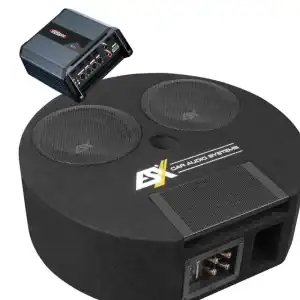 SounDigital SD800.1 EVO5.0 i ESX DBX800Q pojačala za snažan bass u auto zvuku.